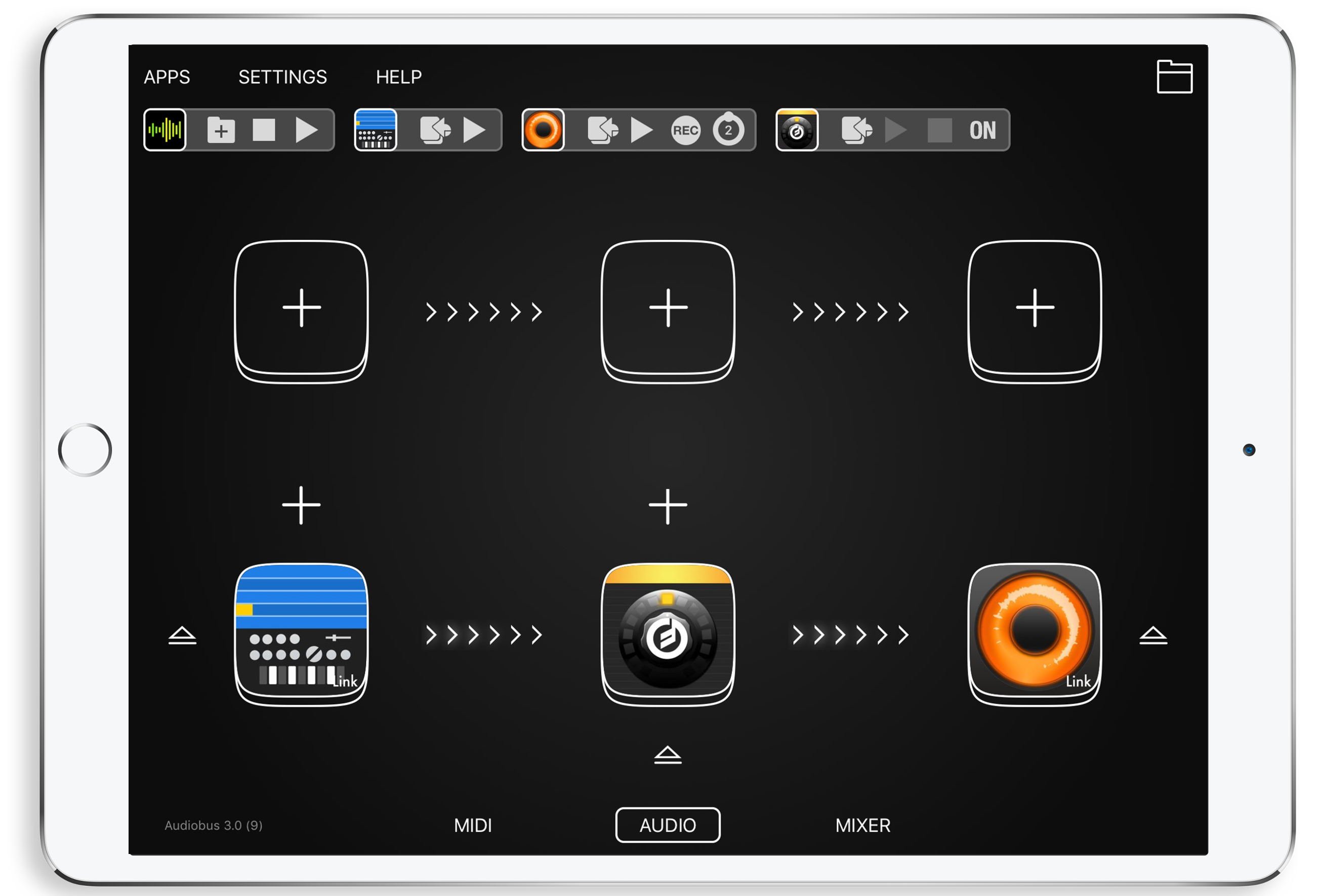 Audiobus vs AUM Mixer App iPad