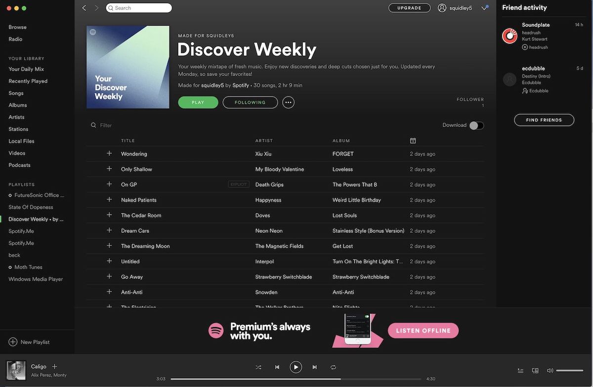 Spotify Discover Weekly AI
